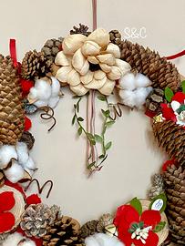 Ghirlanda fatta a mano handmade