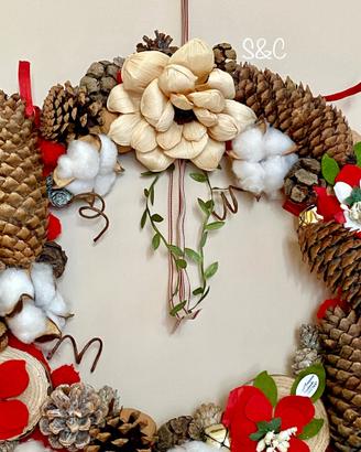 Ghirlanda fatta a mano handmade