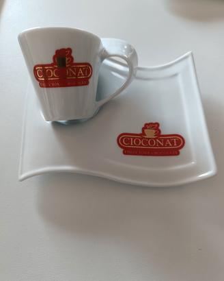 set 8 tazze Cioconat art Natfood Nuove