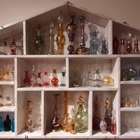 bottigliette di vetro soffiato