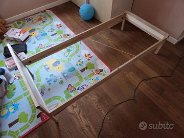 Letto per bambini Ikea Sniglar con materasso