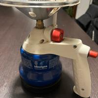 Fornello Portatile Idealgas+ 2 bombole gas 190 gr