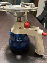 Fornello Portatile Idealgas+ 2 bombole gas 190 gr