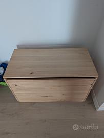 Baule/Cassapanca in legno 