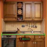 cucina in legno massello