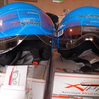 2 caschi jet NUOVI per moto 