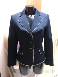Giacca donna Elie Tahari tg 42 nuova blu