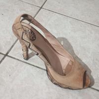 scarpa estiva con tacco Fornarina 