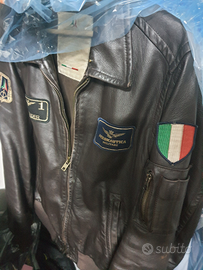 Giacca di pelle outlet aeronautica militare