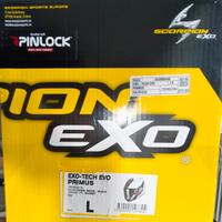 super casco exo tech con interfono/video