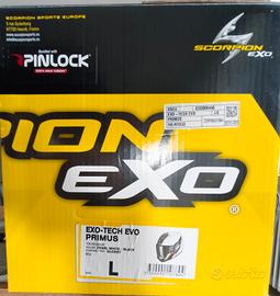 super casco exo tech con interfono/video