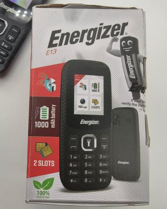 Telefono Energizer Nero Mobile E13 Cellulare 2G Do
