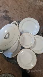 servizio piatti antico