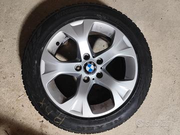 4 Cerchi in lega 17" BMW + Gomme invernali 225/50