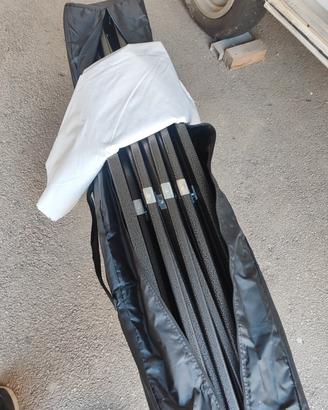 Gazebo metri 3 x  4 come nuovo usato solo 15 gg