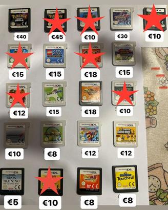 Vari giochi per Nintendo 3DS