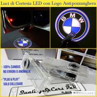 2 PROIETTORI portiere LED LOGO BMW SERIE 5 E39