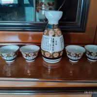 Set da sake Kutani anni 70