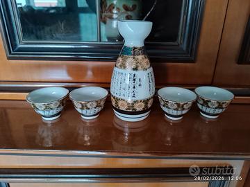 Set da sake Kutani anni 70