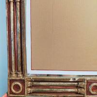 Specchio rettangolare in legno