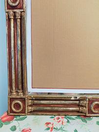 Specchio rettangolare in legno