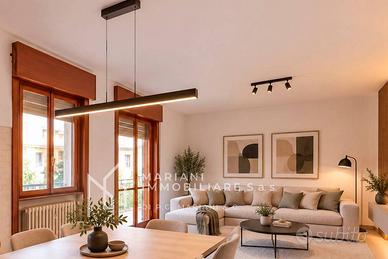 Appartamento di 127 m² con 3 locali e box auto a L