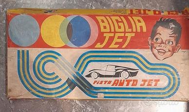 BIGLIA JET PISTA PER BIGLIE FINE ANNI 60 EPOCA