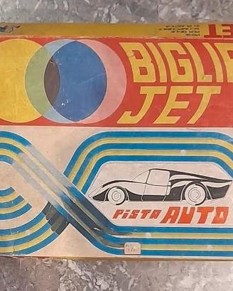 BIGLIA JET PISTA PER BIGLIE FINE ANNI 60 EPOCA