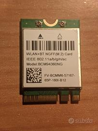 Broadcom BCM94360NG - WiFi per laptop hackintosh