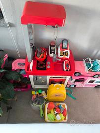 cucina giocattolo smobt + vari accessori e giochi