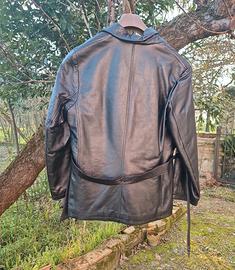 Giacca in vera pelle Clinton Sport