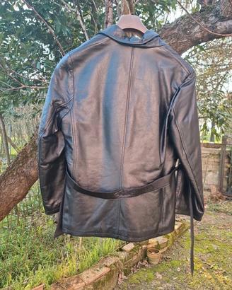Giacca in vera pelle Clinton Sport