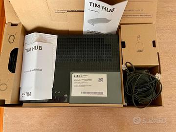 Modem Router TIM HUB completo.