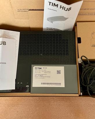 Modem Router TIM HUB completo.