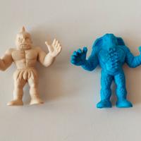 kinnikuman exogini Crono Sabbia e Centauro blu