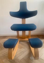 Sedia ergonomica Stokke regolabile