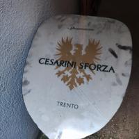 quadro specchio pubblicità spumante cesarini sforz