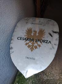 quadro specchio pubblicità spumante cesarini sforz