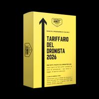 Tariffario del dronista 2026 compendio + programma