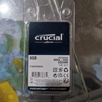 8Gb RAM Crucial DDR4-2400 NOTEBOOK 