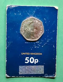 50 Pence Benjamin Bunny 2017 FDC