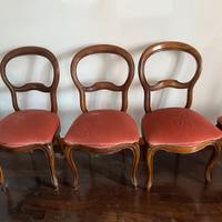 6 Sedie imbottite