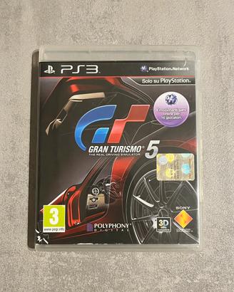 Gioco Play3 Gran Turismo 5