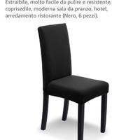 Coprisedie sedile e schienale