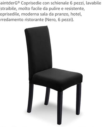 Coprisedie sedile e schienale