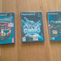 Transformers, Psyvair e Gunbird per ps2 PAL ita