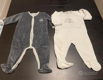 Tutine ciniglia Petit Bateau 12 mesi