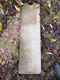 Copertine in cemento bombate per muretto da 1 mt