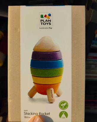 Plan Toys Stacking Rocket - Razzo 5694