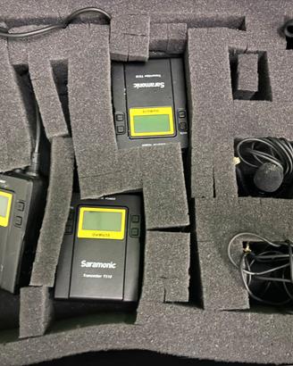 Sistema Microfonico Wireless Saramonic UwMic10